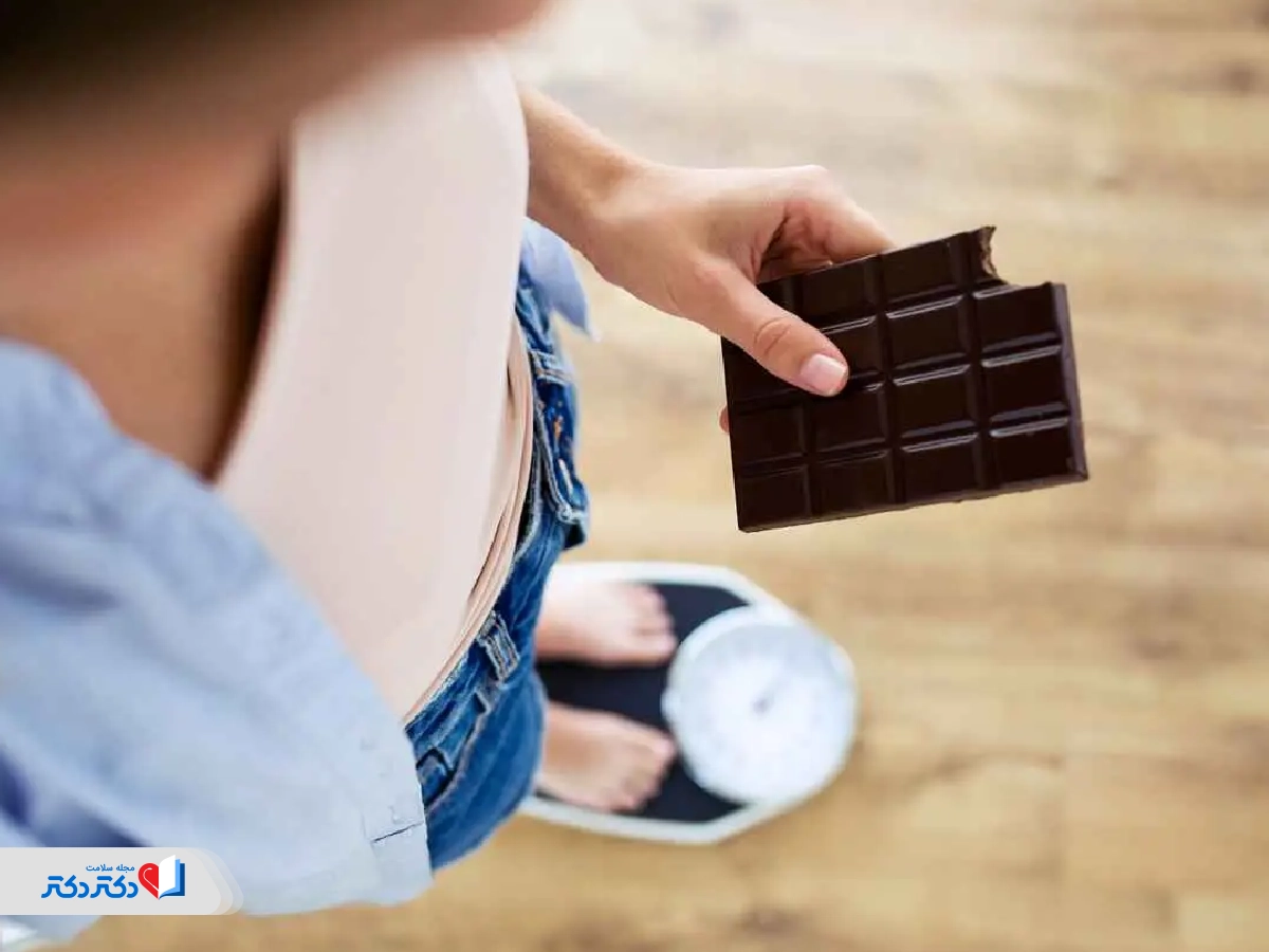 شکلات تلخ برای لاغری