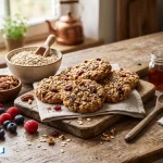 آموزش کوکی رژیمی کم‌کالری با مواد اولیه سالم و مغذی برای میان‌وعده سالم