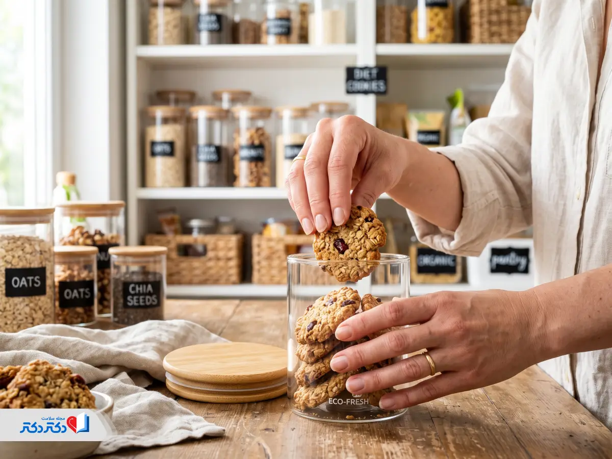 روش نگهداری کوکی رژیمی