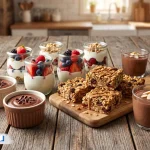 ۱۰ دسر رژیمی خوشمزه و کم‌کالری با دستور ساده برای لاغری
