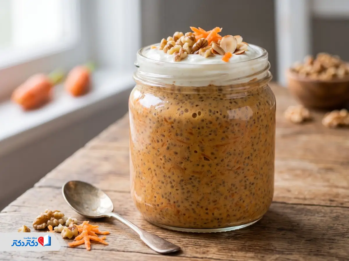 دسر رژیمی با هویج