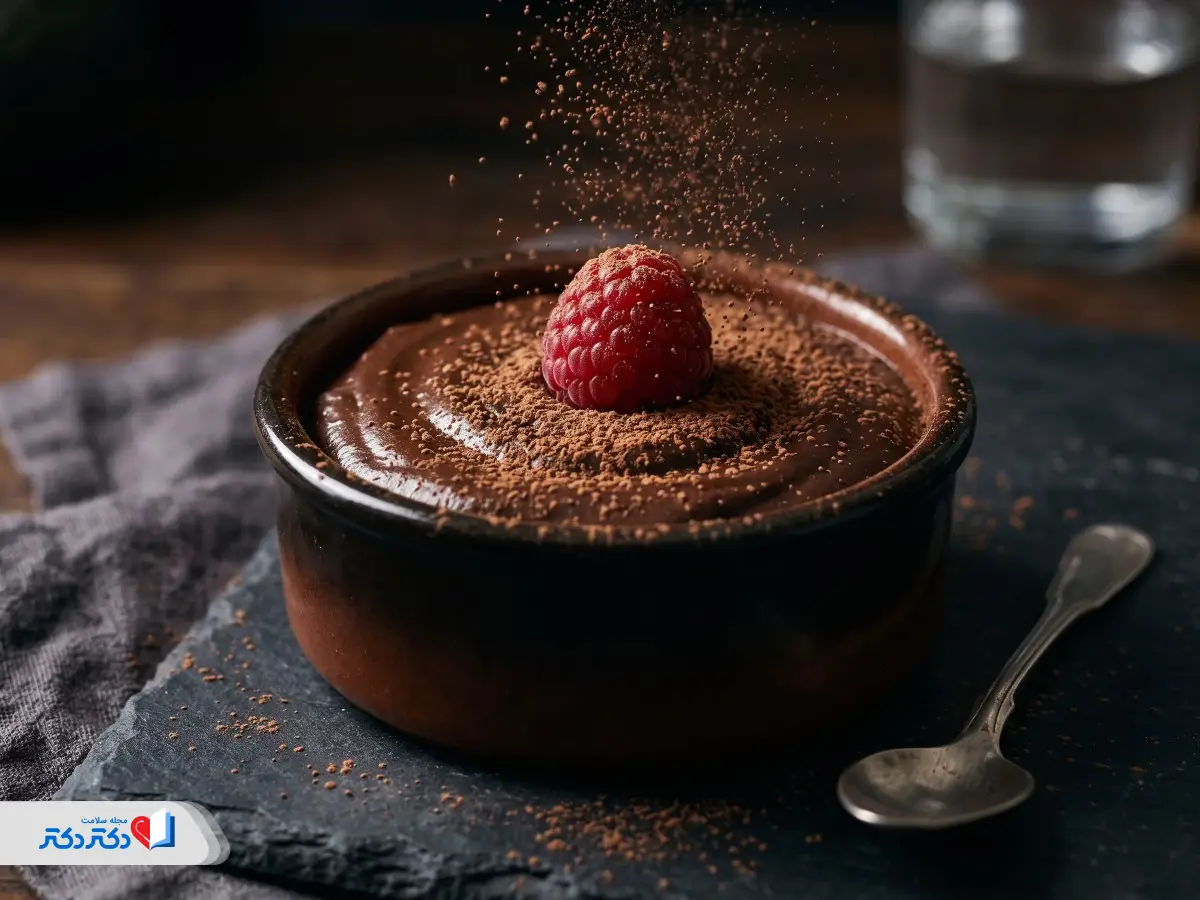 دسر رژیمی شکلاتی