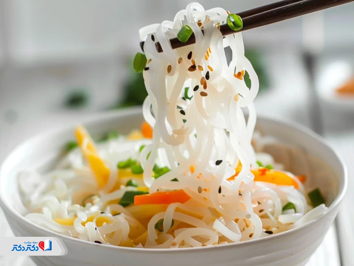نودل رژیمی شیراتاکی