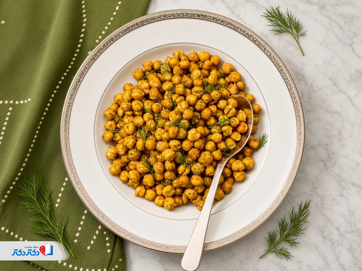 خوراک نخود و شوید برای لاغری