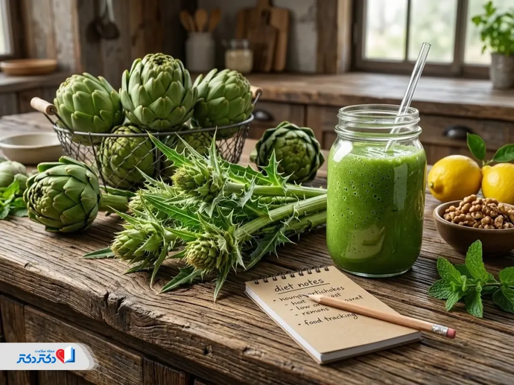 کنگر برای لاغری؛ بررسی تأثیر کنگر فرنگی و کنگر کوهی بر کاهش وزن