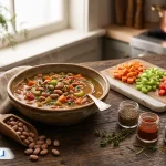 آموزش کامل طرز تهیه خوراک لوبیا رژیمی؛ مواد لازم و میزان کالری