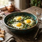 طرز تهیه نرگسی رژیمی با اسفناج؛ غذای سالم، کم‌کالری و مقوی