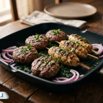 طرز تهیه کباب تابه‌ای رژیمی با گوشت و مرغ؛ دستور سالم بدون چربی و روغن