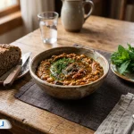 آموزش تهیه میرزا قاسمی رژیمی با کالری کمتر و طعم اصیل