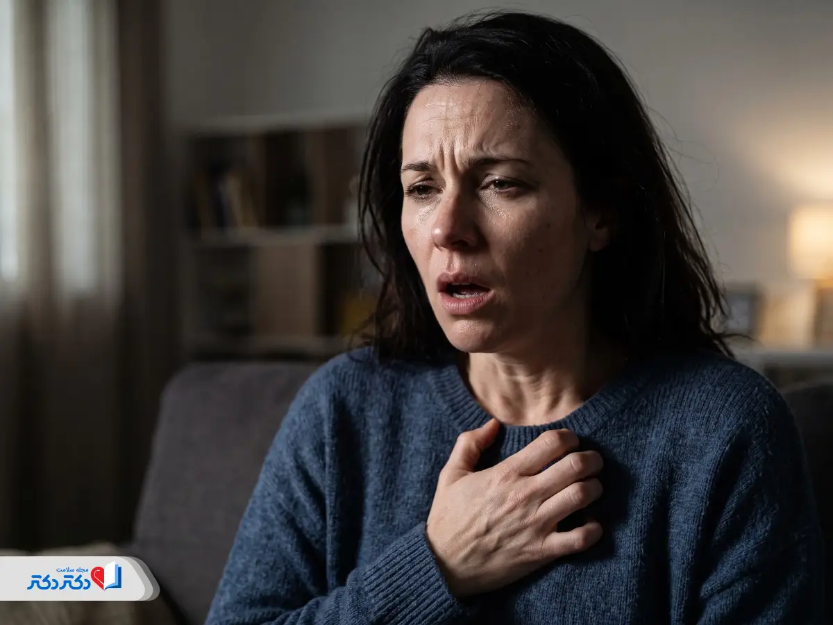 تنگی نفس در افراد مبتلا به پرولاپس دریچه میترال