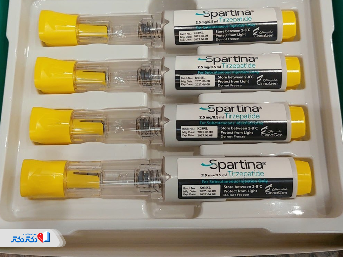 نگهداری آمپول اسپارتینا در جعبه اصلی