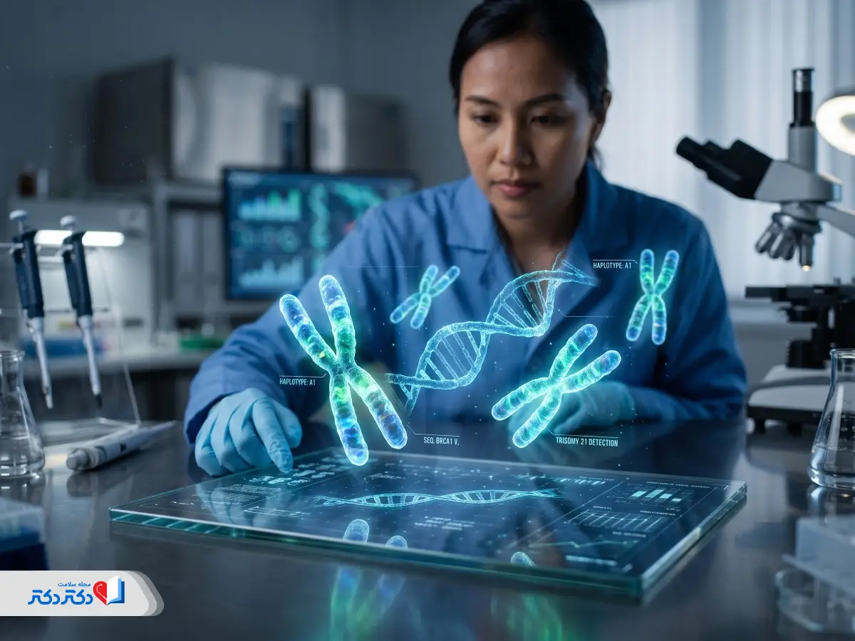 اختلالات کروموزومی در ایجاد تترالوژی فالوت