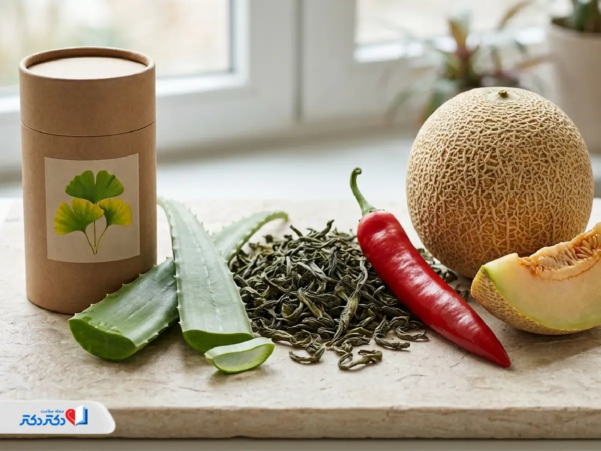 مواد غذایی مفید برای درمان پیسی
