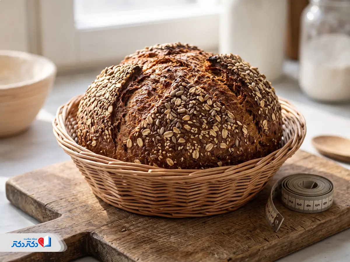 نان سبوس‌دار برای لاغری؛ آیا بهترین نان رژیمی برای کاهش وزن است؟