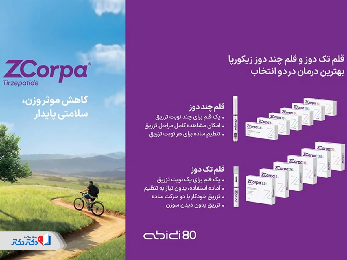 قلم چنددوز زیکورپا به بازار آمد؛ محصول جدید داروسازی دکتر عبیدی