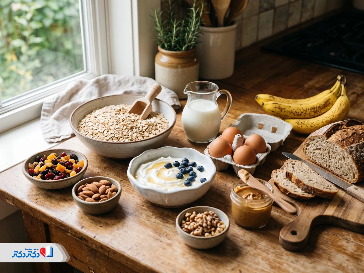 بهترین مواد غذایی برای تهیه صبحانه چاقکننده