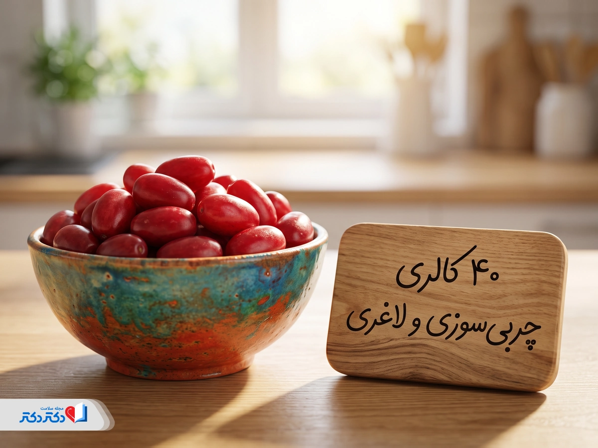 کالری و ارزش غذایی زغال اخته برای لاغری چقدر است؟