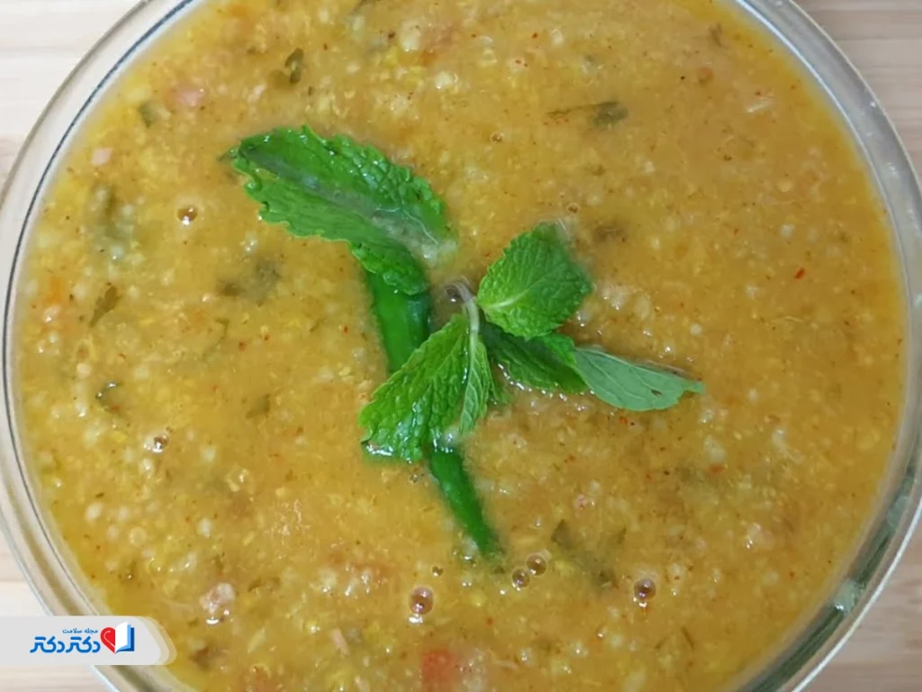 انواع آش رژیمی و روش پخت آنها