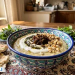 آموزش تهیه کشک بادمجان رژیمی ساده و خوش‌طعم بدون نیاز به روغن اضافی