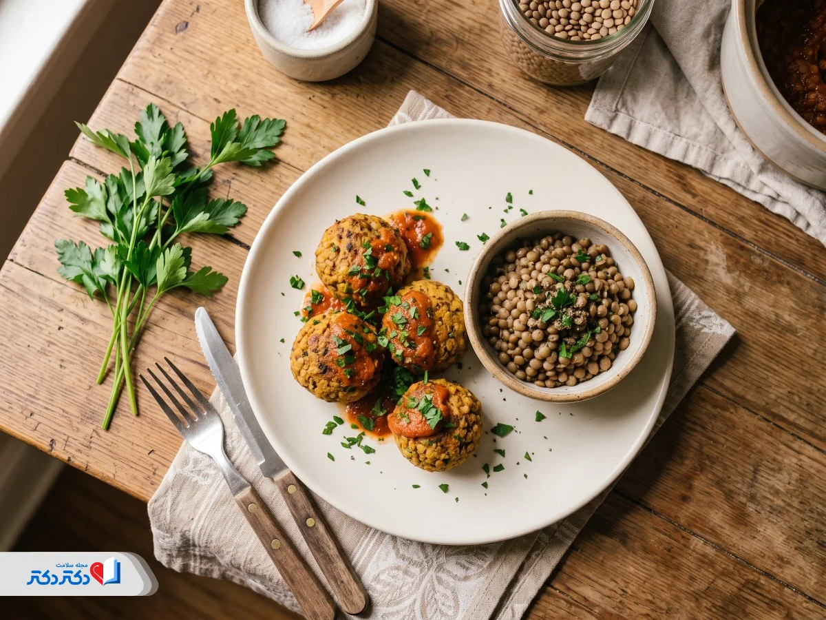 طرز تهیه کوفته رژیمی بدون گوشت