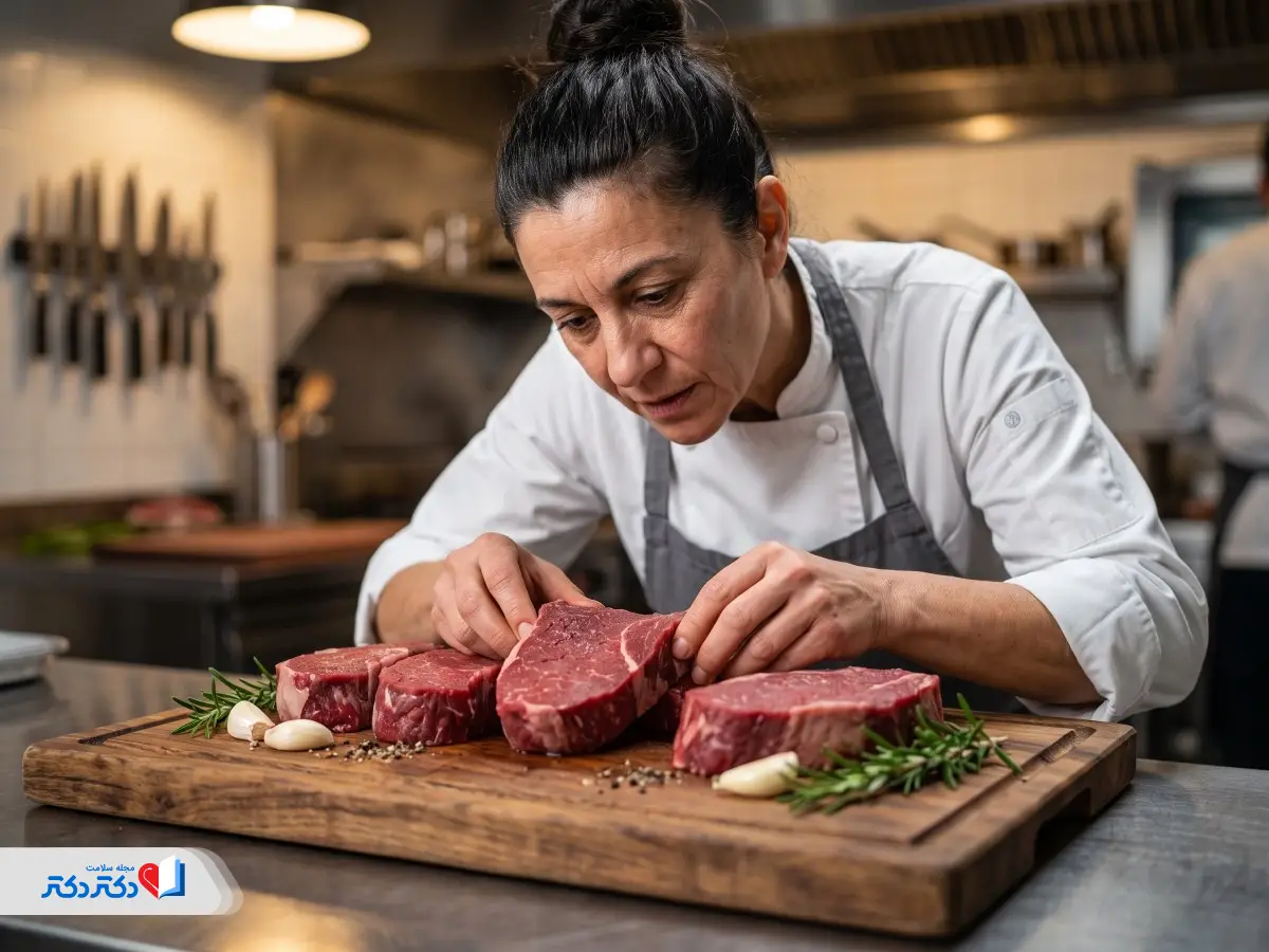 گوشت مناسب برای تهیه استیک رژیمی کدام است؟