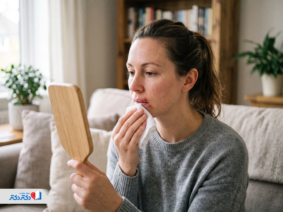 چه زمانی برای تبخال لب به پزشک مراجعه کنیم؟