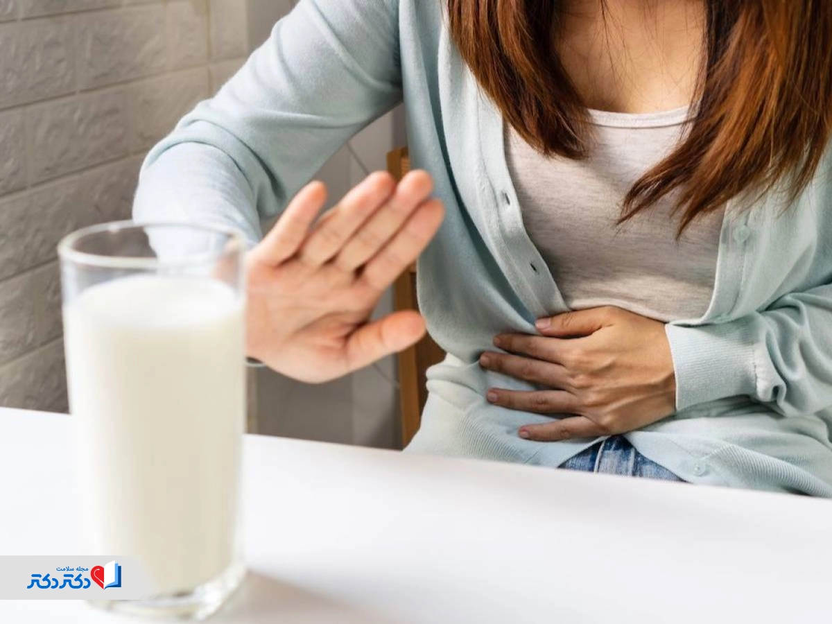 افراد مبتلا به عدم تحمل لاکتوز بهتر است از شیر گیاهی استفاده کنند.