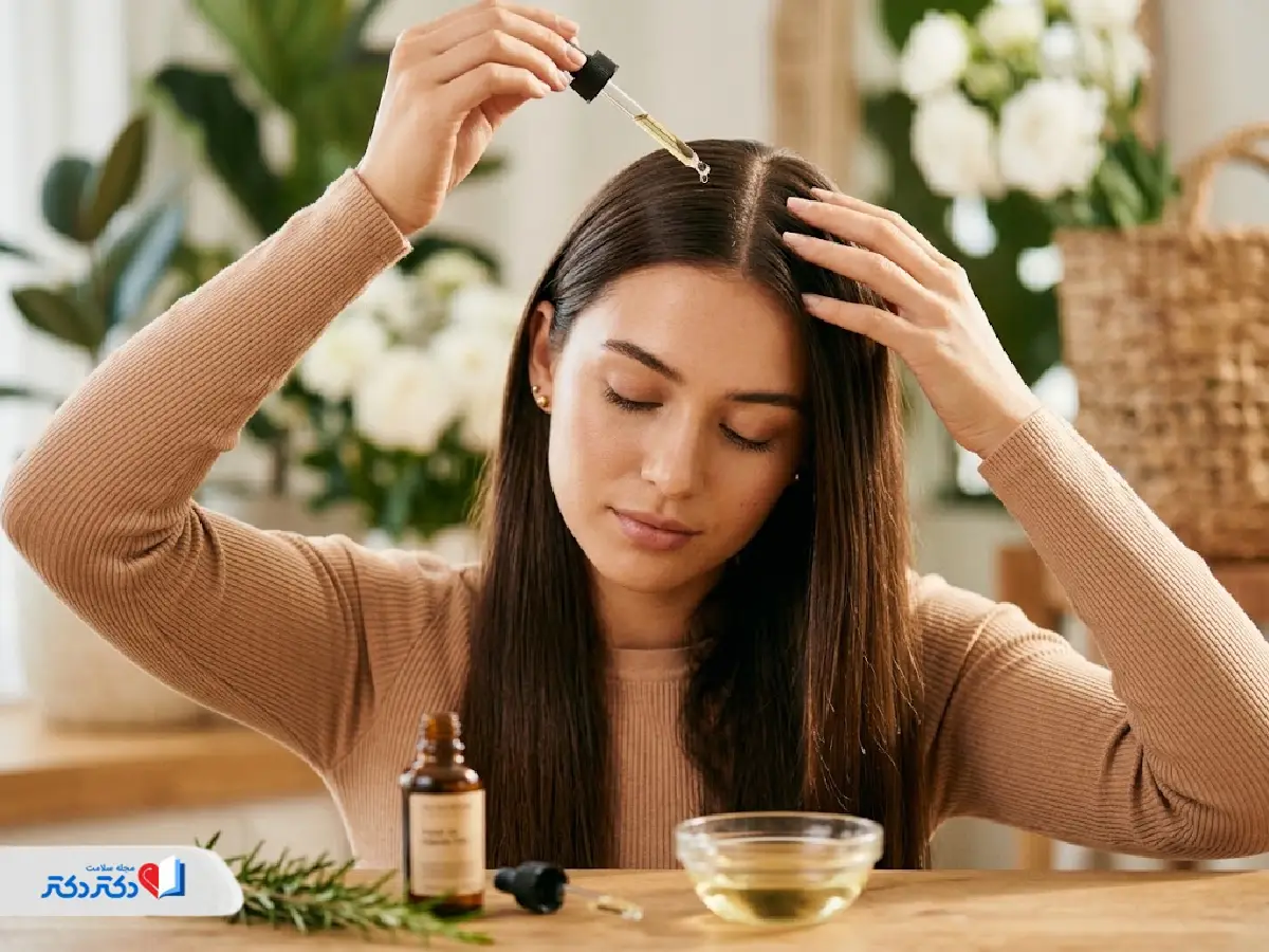 خواص روغن رزماری برای مو