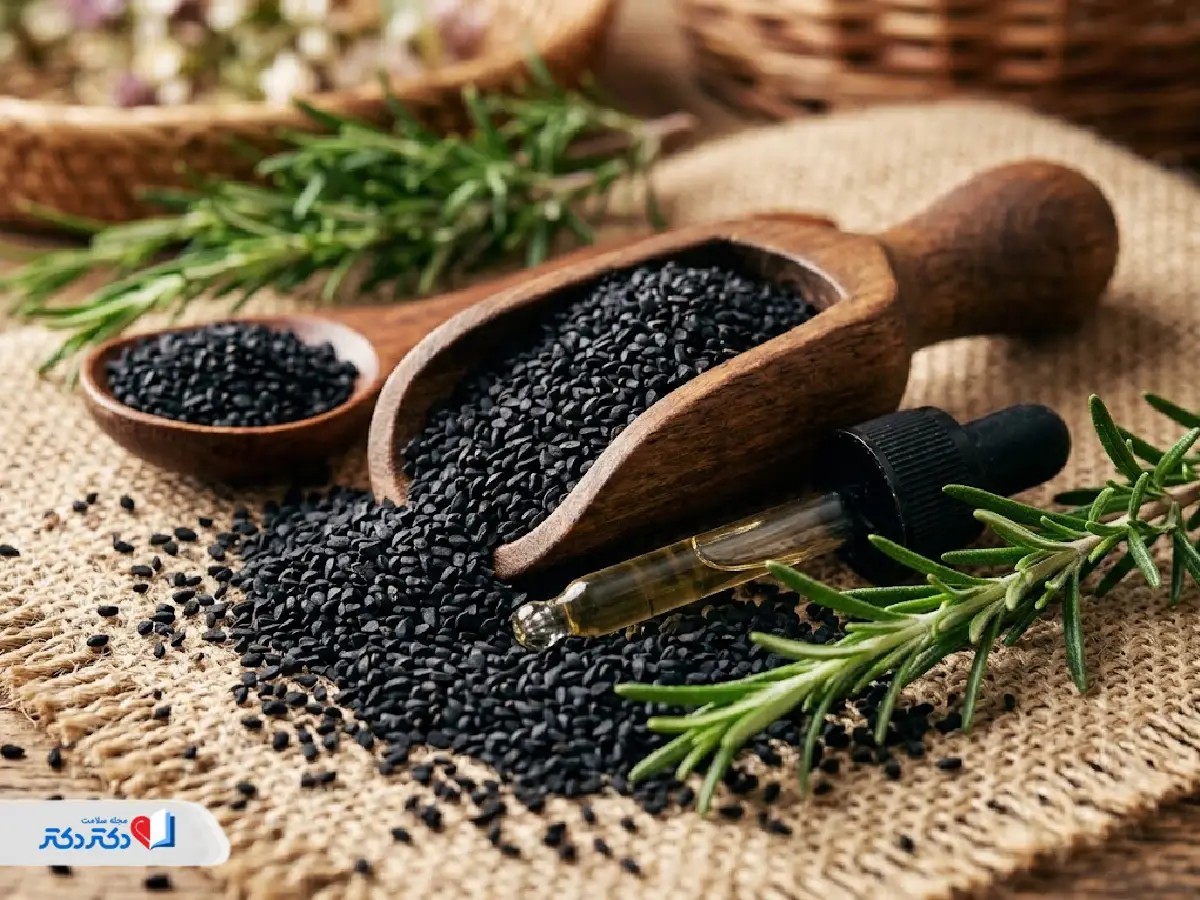 ترکیب روغن سیاهدانه و رزماری برای مو