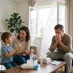 پیشگیری از آنفولانزا؛ روش‌های مؤثر برای کودکان و بزرگسالان