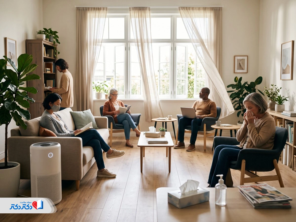 چگونه در خانه از انتقال آنفولانزا جلوگیری کنیم؟