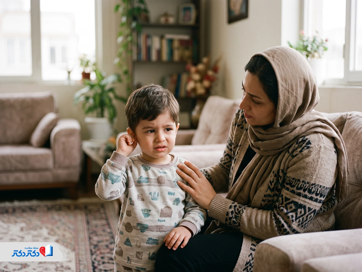 علائم عفونت گوش میانی چیست؟