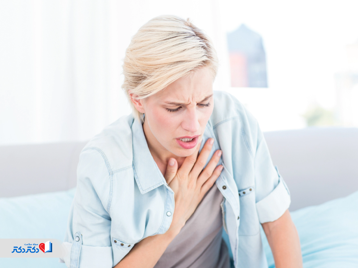 تنگی نفس از علائم طاعون